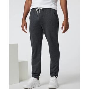 VUORI Ponto Performance Charcoal Heather Pant Large NEW 30" Gray Grey Dream Knit